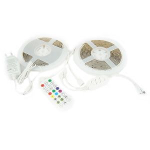 12V Smart LED Strip Set - 2x 5m, RGB, IP44 - Tuya App, Sprachsteuerung über Alexa und Google Home