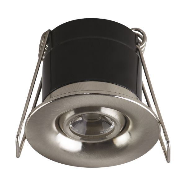 GOL LED C - Einbau Deckenspot in mattchrom - 1,6 W - Lichtfarbe: neutralweiß