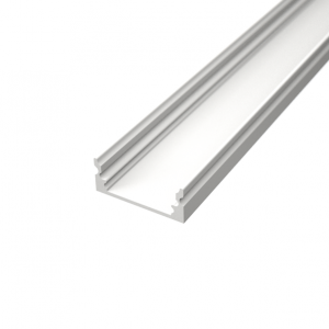 weißes Aluminium LED Aufputz Profil, slim, 1,71 x 0,8 weißes Aluminium LED Aufputz Profil, slim, 1,71 x 0,8