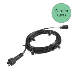 Garden Lights Hauptkabel, 10m, 4 Anschlüsse (SPT-1W) Garden Lights Hauptkabel, 10m, 4 Anschlüsse (SPT-1W)