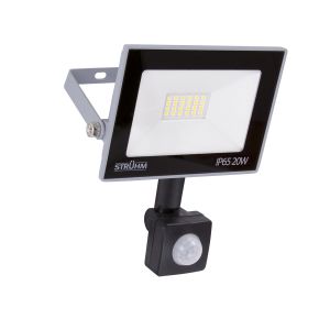 Kroma - LED Strahler mit Bewegungsmelder - 14,4 x 15,9 x 5,4 cm - 20 W - Lichtfarbe: Kaltweiß Kroma - LED Strahler mit Bewegungsmelder - 14,4 x 15,9 x 5,4 cm - 20 W - Lichtfarbe: Kaltweiß