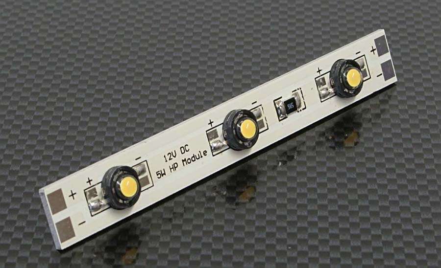 12V HighPower LED Modul warmweiß 10cm