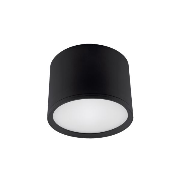 ROLEN LED - Aufbau Deckenspot in schwarz - 7 W - Lichtfarbe: neutralweiß