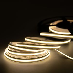 24V COB LED Streifen – tageslichtweiß – alle 6,25cm teilbar 24V COB LED Streifen – tageslichtweiß – alle 6,25cm teilbar