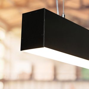 24V Black Line Aluminium LED Pendelleuchte - Lichtfarbe auswählbar 24V Black Line Aluminium LED Pendelleuchte - Lichtfarbe auswählbar