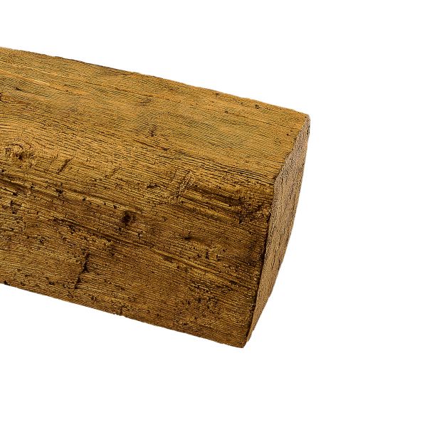 Deckenbalken - Eiche hell - Holzoptik, 12 x 12 x 200cm