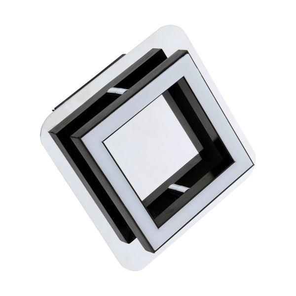 LIPSK LED 1 - Decken Spotleuchte in chrom/schwarz - 5 W - Lichtfarbe: neutralweiß