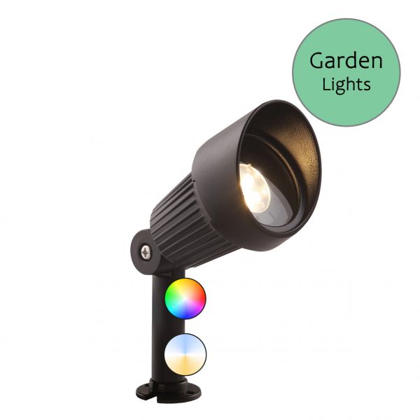 12V SMART Wegeleuchte - Garden Lights - Focus Plus, 5W, RGB + CCT, IP44, per App steuerbar