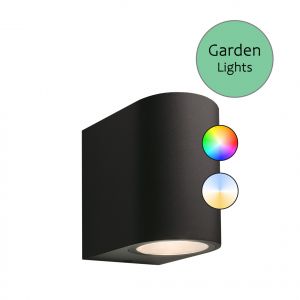 12V SMART Wandleuchte - Garden Lights - Gilvus Plus, 5W, RGB + CCT, IP44, per App steuerbar 12V SMART Wandleuchte - Garden Lights - Gilvus Plus, 5W, RGB + CCT, IP44, per App steuerbar