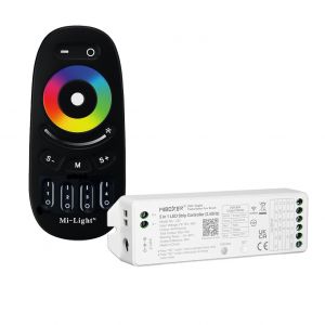 LED Funk Controller Set - 4 Zonen - 3 bis 4 Kanal - RGB+RGBW - Fernbedienung (2,4 GHz) LED Funk Controller Set - 4 Zonen - 3 bis 4 Kanal - RGB+RGBW - Fernbedienung (2,4 GHz)