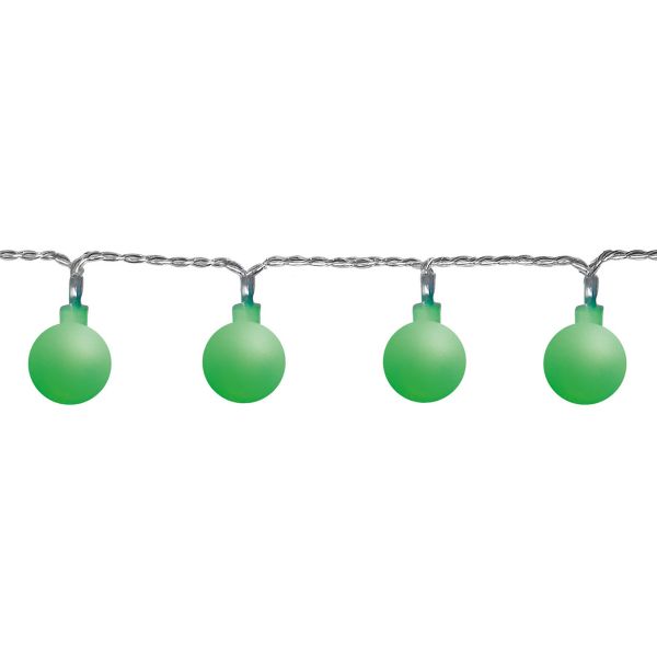 Berry - Deko Lichterkette für außen - 7,35 m - 50 LEDs - Netzbetrieb - Grün
