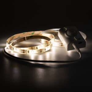 Komplettset 5V DC 100cm LED-Streifen mit Bewegungs- und Lichtsensor + Li-Akku IP20 Komplettset 5V DC 100cm LED-Streifen mit Bewegungs- und Lichtsensor + Li-Akku IP20