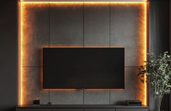 LED Indirekte Beleuchtung Wand