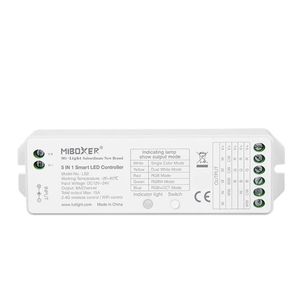 All in one Controller für 1-5 Kanal LED-Produkte