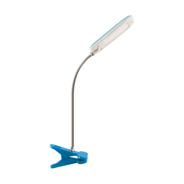 DORI LED - Klemmleuchte in blau - Lichtfarbe: neutralweiß