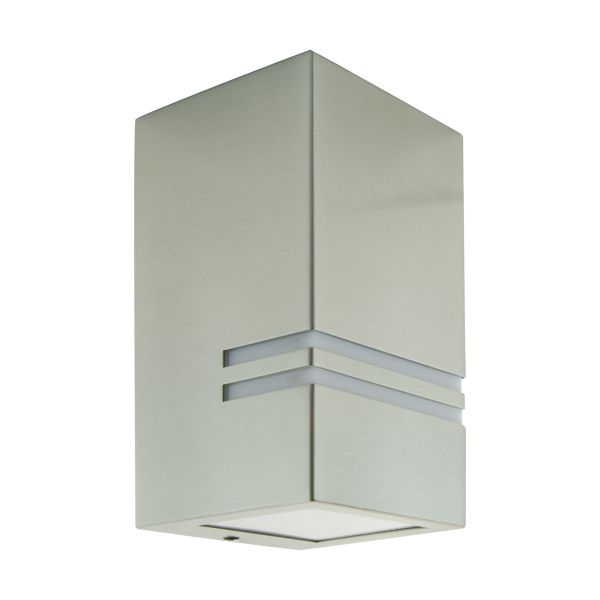 Ideus, 230V LED - Wandleuchte - Keler - 35W - GU10, grau, IP54
