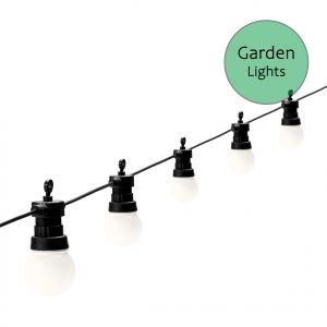 12V Lichterkette - Garden Lights - Partylights, 8W, warmweiß, IP44 12V Lichterkette - Garden Lights - Partylights, 8W, warmweiß, IP44