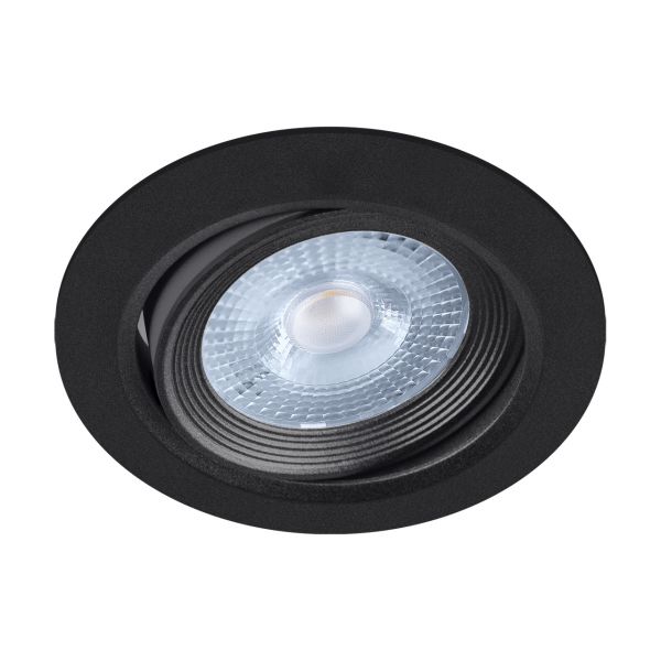 MONI LED C - Einbau Deckenspot in schwarz - 5 W - Lichtfarbe: weiß einstellbar