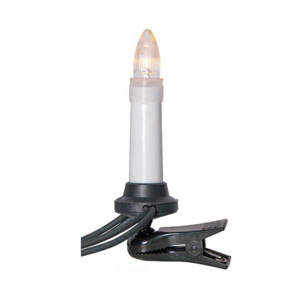 Olov - Baumlichterkette für außen - 16,8 m - 25 LEDs - Netzbetrieb - Weiß