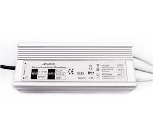 24V DC – wasserfestes Netzteil stabilisiert – 16,7A – 400Watt – IP67 24V DC – wasserfestes Netzteil stabilisiert – 16,7A – 400Watt – IP67