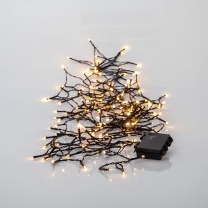 Battery - Lichterkette für außen - 11,2 m - 160 LEDs - Timer - Batteriebetrieb - Warmweiß Battery - Lichterkette für außen - 11,2 m - 160 LEDs - Timer - Batteriebetrieb - Warmweiß