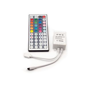 Infrarot LED Controller – RGB – mit IR Fernbedienung Infrarot LED Controller – RGB – mit IR Fernbedienung