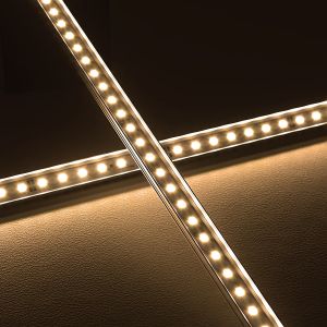 24V wasserfeste Aluminium LED Leiste – warmweiß – 100cm – transparente Abdeckung – IP65 24V wasserfeste Aluminium LED Leiste – warmweiß – 100cm – transparente Abdeckung – IP65
