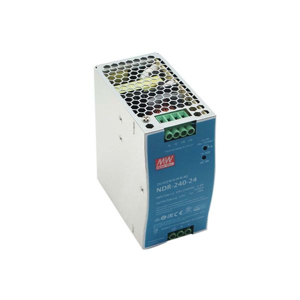 Hutschienen Netzteil 24V DC, 240 Watt, Meanwell