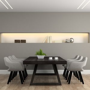 3m Komplett-Set Aluminium Unterputz Profil mit 24V COB LED Streifen, Drywall Slim 3m Komplett-Set Aluminium Unterputz Profil mit 24V COB LED Streifen, Drywall Slim