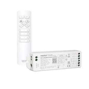 LED Funk Controller Set - 4 Zonen - 1 bis 2 Kanal - CCT - Fernbedienung (2,4 GHz) LED Funk Controller Set - 4 Zonen - 1 bis 2 Kanal - CCT - Fernbedienung (2,4 GHz)