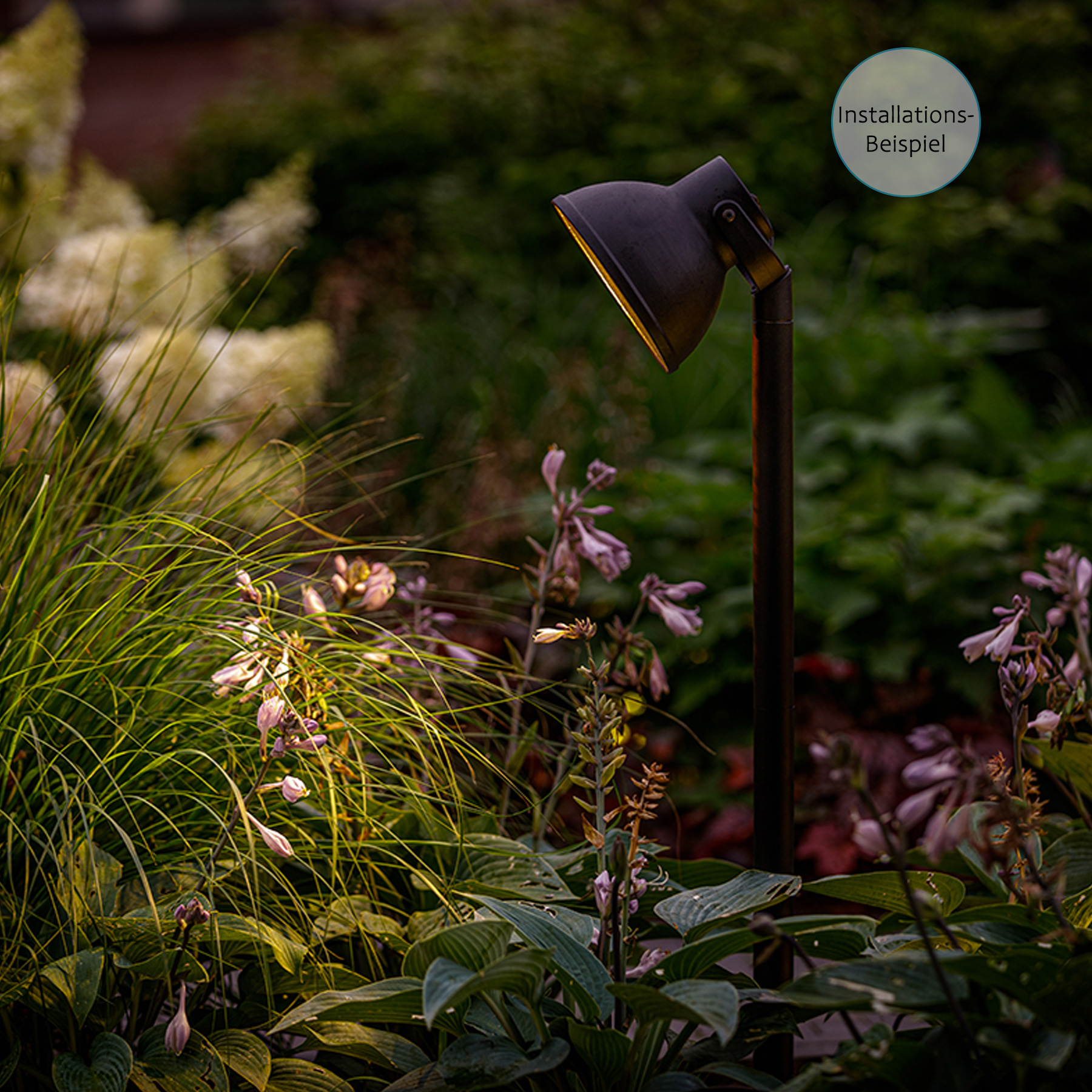 12V Wegeleuchte Garden Lights Dax 1,8W, warmweiß, IP44