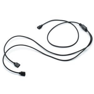 Quick-System 4polig 2.54 - Y-Verteilerkabel - 3x50cm - black Quick-System 4polig 2.54 - Y-Verteilerkabel - 3x50cm - black