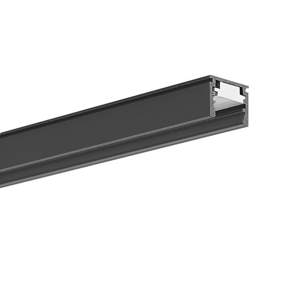 Klus, Aluminium LED Aufputz Profil, Regulor, 1,6 x 1,2cm