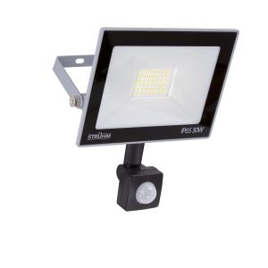 Kroma - LED Strahler mit Bewegungsmelder - 17,7 x 18,5 x 5,4 cm - 30 W - Lichtfarbe: Kaltweiß Kroma - LED Strahler mit Bewegungsmelder - 17,7 x 18,5 x 5,4 cm - 30 W - Lichtfarbe: Kaltweiß
