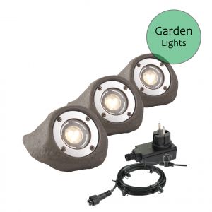 12V Unterwasserleuchte - Garden Lights - Lapis 3er Set, 7,8W, warmweiß, IP68 12V Unterwasserleuchte - Garden Lights - Lapis 3er Set, 7,8W, warmweiß, IP68