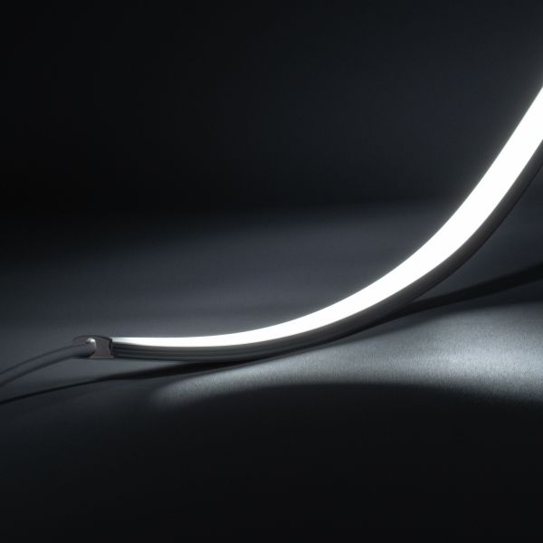 24V flexible Aluminium LED Leiste - weiß - diffuse Abdeckung
