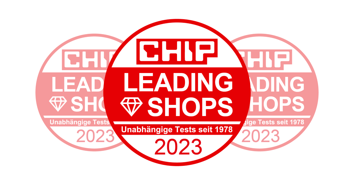 LEDs24 ist CHIP Leading Shops 2023 prämiert