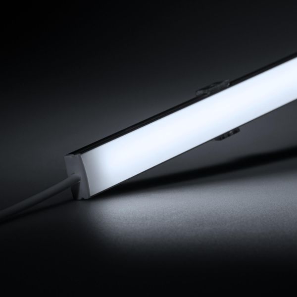 24V Slime-Line Aluminium LED Leiste - weiß - diffuse Abdeckung - bis 3m Länge
