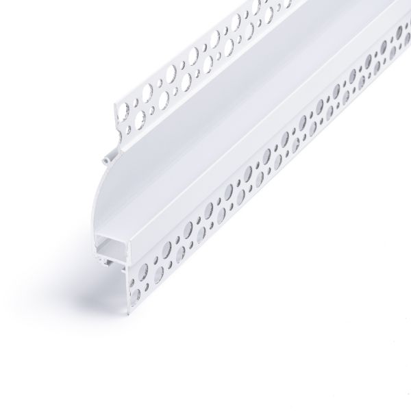 Aluminium LED Unterputz Profil, Trockenbau indirekt, 5,3 x 1,85cm