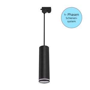 230V LED 1-Phasen Schienenleuchte - Zula Tra 20 - 35W - GU10, schwarz 230V LED 1-Phasen Schienenleuchte - Zula Tra 20 - 35W - GU10, schwarz