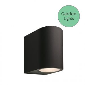 12V Wandleuchte - Garden Lights - Gilvus schwarz, 4W, warmweiß, IP44 12V Wandleuchte - Garden Lights - Gilvus schwarz, 4W, warmweiß, IP44