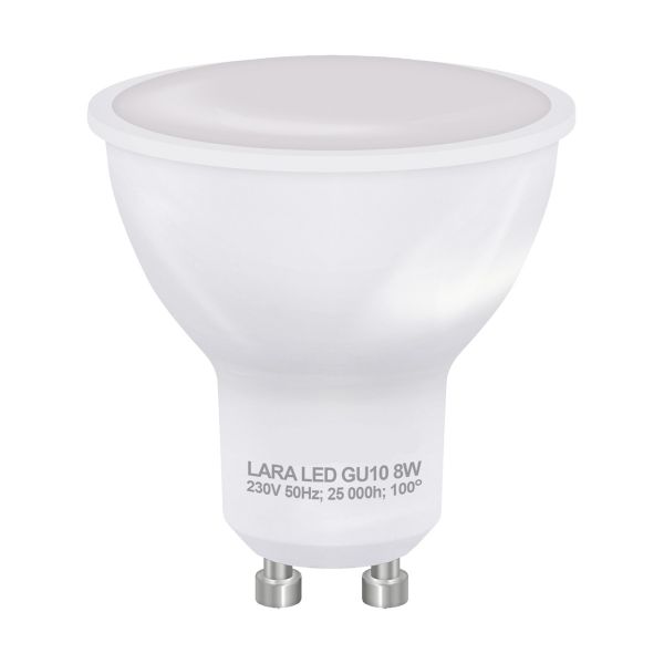 Ideus, Leuchtmittel - GU10 - 8W - warmweiß - 3000K