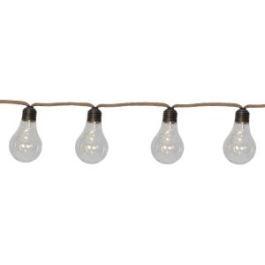 Jutta - Deko Lichterkette für innen - 2,25 m - 10 LEDs - Timer - Batteriebetrieb - Warmweiß Jutta - Deko Lichterkette für innen - 2,25 m - 10 LEDs - Timer - Batteriebetrieb - Warmweiß