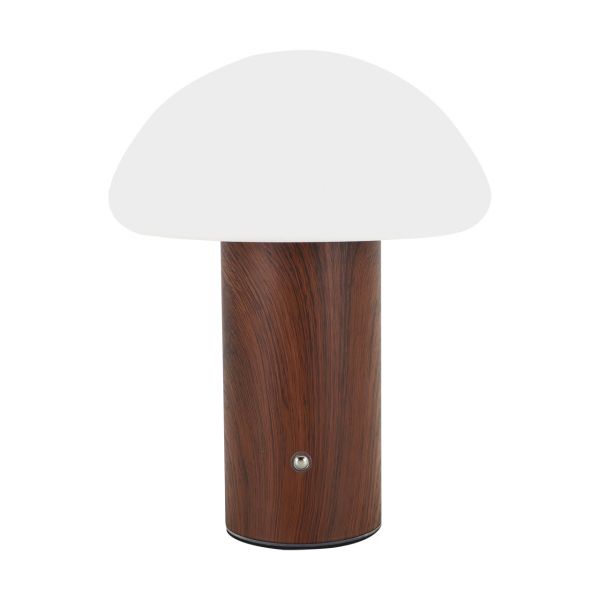 TRUFLA LED - Akku Tischleuchte indoor in wenge - Lichtfarbe: weiß einstellbar