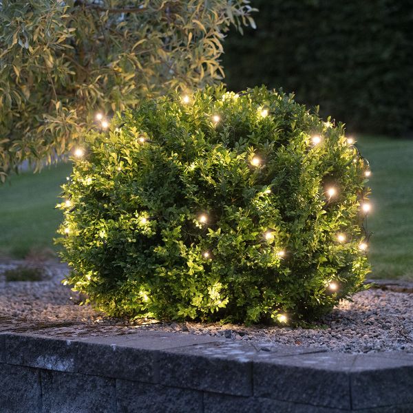 Star Trading, LED-Lichternetz - 160 LED - 2m x 2m - warmweiß