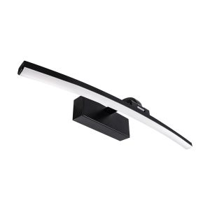 Ideus, 230V LED - Spiegelleuchte - Mamba - Neutralweiß - 8W - 40cm, schwarz Ideus, 230V LED - Spiegelleuchte - Mamba - Neutralweiß - 8W - 40cm, schwarz