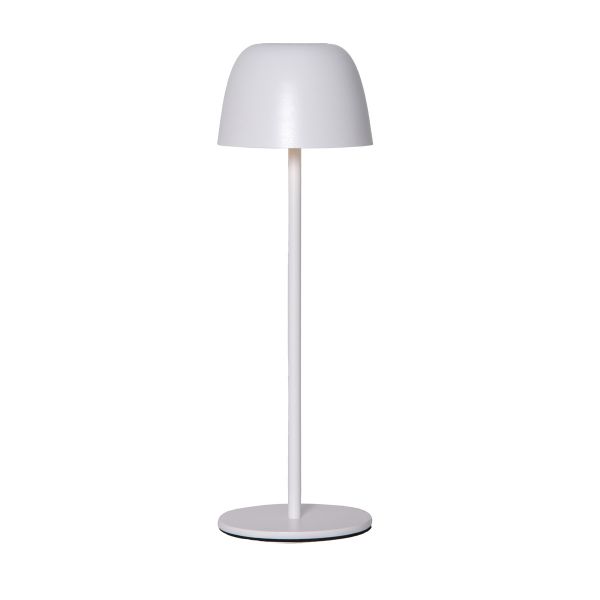 Ronda - Tischleuchte outdoor in weiß - Lichtfarbe: warmweiß