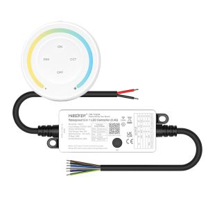LED Funk Controller Set - 1 Zone - 1 bis 2 Kanal - CCT - Fernbedienung (2,4 GHz) - IP66 wasserfest LED Funk Controller Set - 1 Zone - 1 bis 2 Kanal - CCT - Fernbedienung (2,4 GHz) - IP66 wasserfest