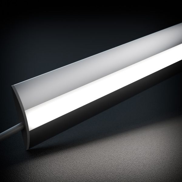 24V Aluminium Unterbau LED Leiste - neutralweiß - diffuse Abdeckung