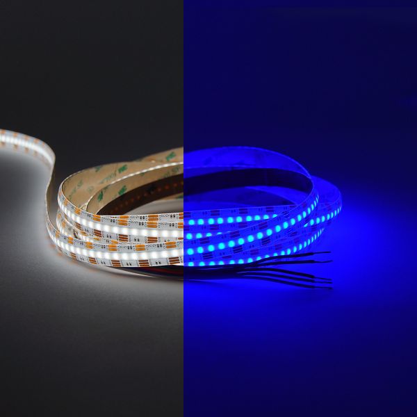 12V LED Streifen – blau – 60 LEDs je Meter – alle 5cm